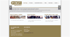 Desktop Screenshot of bgttrasporti.com